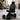High-end ergonomically designed leather wheelchair