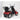 Eeeza 500W 60V 20Ah Electric Mobility Scooter - Black&Red