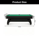 DOBO Billiard Table with Velvet Tablecloth and Accessories, MDF, 7ft