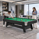 DOBO Billiard Table with Velvet Tablecloth and Accessories, MDF, 7ft
