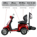Eeeza AFDD Adjustable Electric Mobility Scooter, 1000W 60V 20Ah