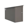 Eeeza Metal Tool House for Garden, 4*9 Ft, Gray