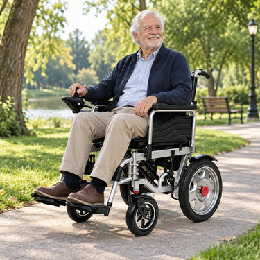 Eeeza MW1103 Electric Wheelchair for Senior, 500W, 16-Inch Tyres