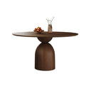 Eeeza Essence Vintage Dining Table, Multi-Layer Board (MLB), Round