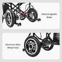 Eeeza 6013A Foldable Portable Electric Wheelchair, 1–6 km/h