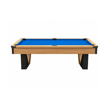 Pool Table with Ball Return and Wool Cloth, Full Accessories, 8ft