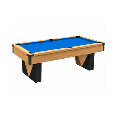 Pool Table with Ball Return and Wool Cloth, Full Accessories, 8ft