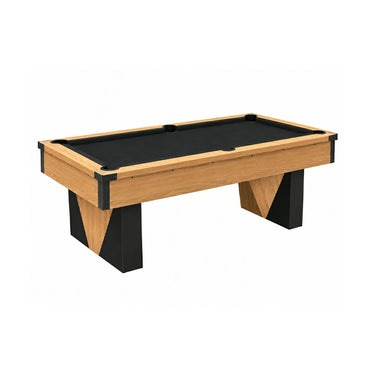 Pool Table with Ball Return and Wool Cloth, Full Accessories, 8ft
