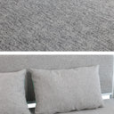 Convertible Sofa Bed with Hidden Storage and 2 Cushions,2-seater, Gray