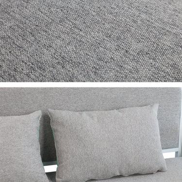 Convertible Sofa Bed with Hidden Storage and 2 Cushions,2-seater, Gray