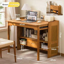 Eeeza Multi-functional Folding Desk for Students, Bamboo