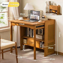 Eeeza Multi-functional Folding Desk for Students, Bamboo