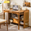 Eeeza Multi-functional Folding Desk for Students, Bamboo