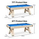 DOBO SPORTS 3-in-1 Billiard Pool Table with Ping Pong & Dining Modes
