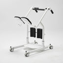 Eeeza HD006 Transfer Stand-up Wheelchair, Steel, 135kg Capacity, White