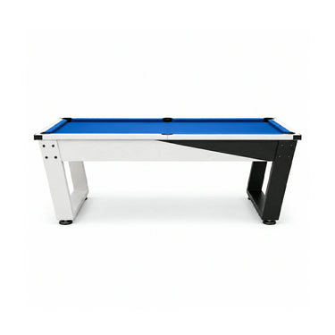 Pool Table with Marble Slate, Iron Legs and Complete Accessories, 8ft