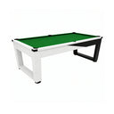 Pool Table with Marble Slate, Iron Legs and Complete Accessories, 8ft