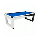 Pool Table with Marble Slate, Iron Legs and Complete Accessories, 8ft