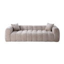 Eeeza Marshmallow Cloud Compression Sofa with 2 Cushions, 4-seater