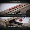 Eeeza 4-in-1 Multi-functional Game Table with Full Accessories, 7ft