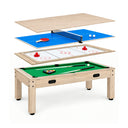 Eeeza 4-in-1 Multi-functional Game Table with Full Accessories, 7ft