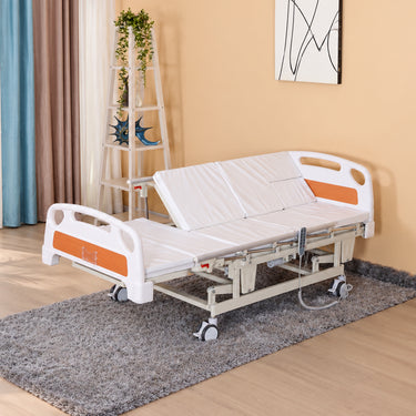 Jemeela Electric Adjustable Bed with Latex Mattress for Home Care