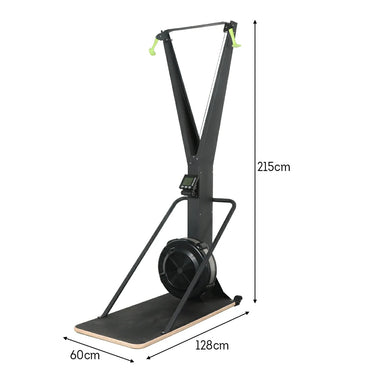 Eeeza Air Ski Trainer for Compact Home Gym Cardio, 300kg Capacity
