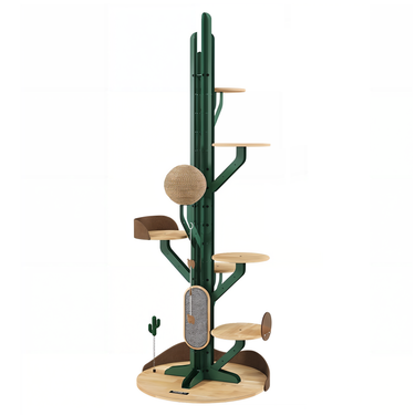 Eeeza Carbon Steel Framework Cactus Cat Tree