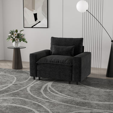 Minimalist single sofa, creating a cozy corner