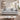 Minimalist Beige Fabric 3-Seater Sofa with 2 Pillows