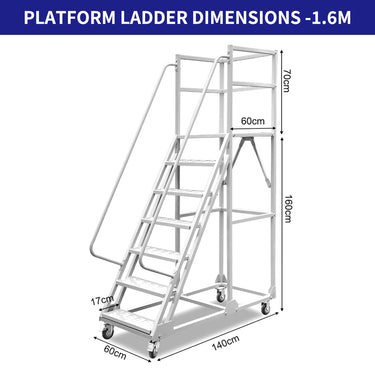 Portable Platform Ladder 1.3m,1.5m,1.6m