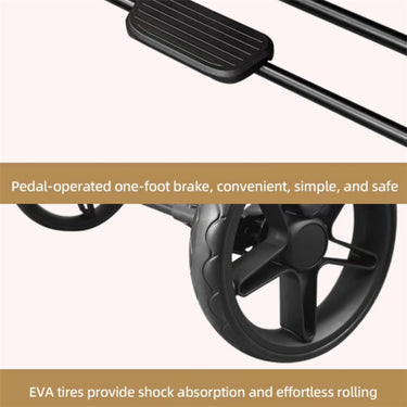 Collapsible 4-Wheel Off-Road Camping Cart – Ideal for Family Trips