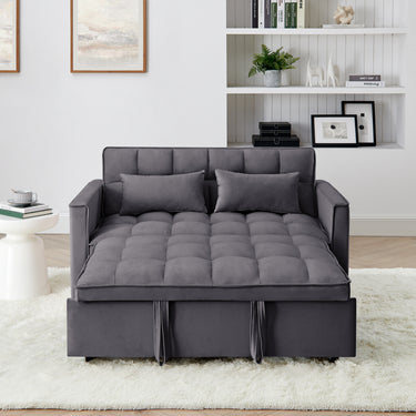 Fashionable Modern and Multi-functional Foldable Velvet Sofa Bed