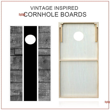 Outdoor cornhole boards，including: 2 sandbag boards, 8 bean bags