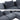 L-shaped Modular Sofa with Chaise Longue, Chenille Fabric, Gray