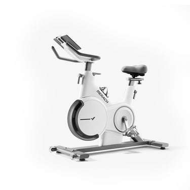 Merach White Exercise Bike, 32-level Resistance Adjustment