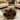 Round Glass Top Coffee Table- Luxury Creative Round Small Coffee Table