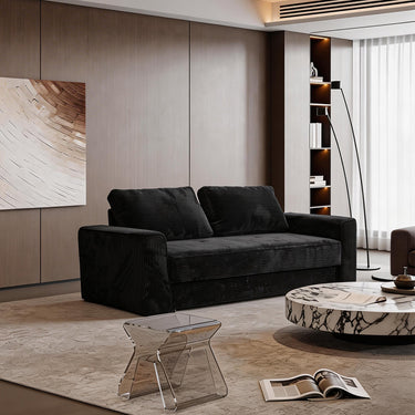Multi-functional modular sofa, convertible into a sofa bed