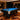 7Ft billiard table（BLUE）,Velvet tablecloth,with accessories
