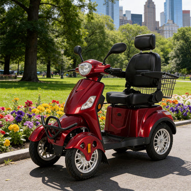Eeez B03 4-Wheel Electric Mobility Scooter, 500W ,150kg Max Load