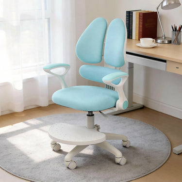 Eeeza Kids Ergonomic Study Chair with Dual-Back Support, SGS Certified
