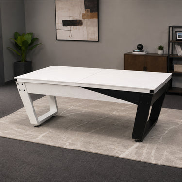 Pool Table with Marble Slate, Iron Legs and Complete Accessories, 8ft