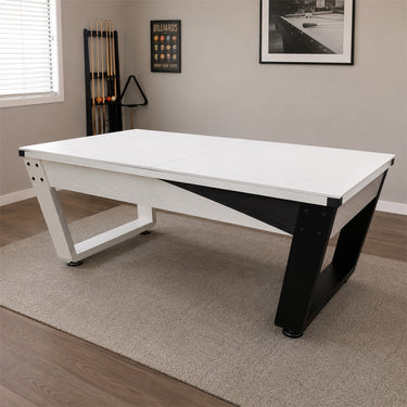 Pool Table with Marble Slate, Iron Legs and Complete Accessories, 7ft