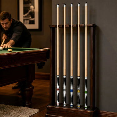 Eeeza Billiard Cues, 145cm, Maple Wood