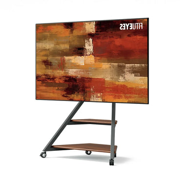 FITUEYES Eiffel V2 FT88 Floor TV Stand with Wheels for 55'-88' Screens