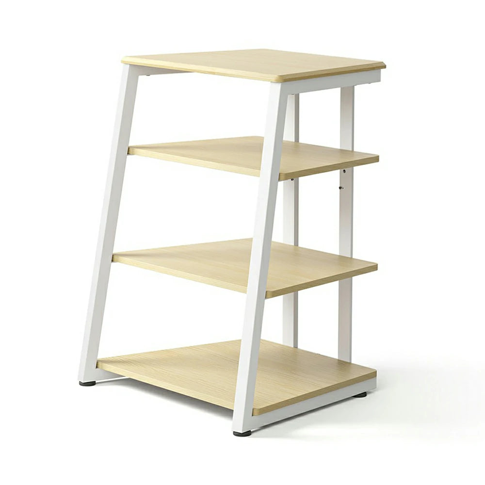 FITUEYES Eiffel AS07 Modern Record Player Stand, 4-Tier