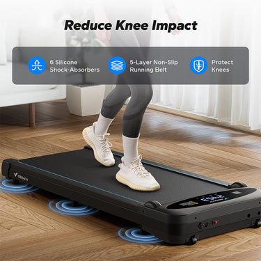 MERACH Walking Pad Treadmill, Black