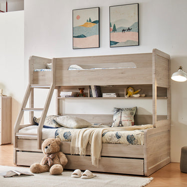 Eeeza Multi-functional Bed: A Cozy Space with Minimalist Scandinavian Style, Secure and Sturdy