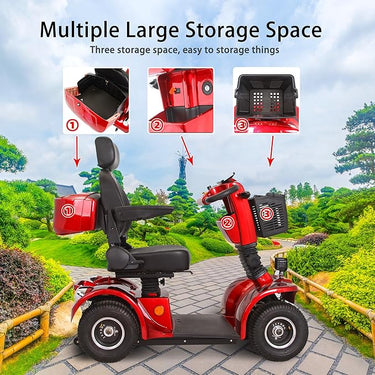 Eeeza 500W 48V 20Ah Electric Mobility Scooter