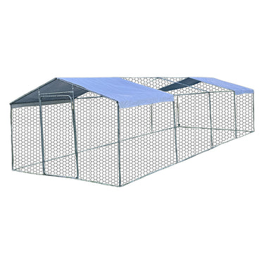 Eeeza 2m/4m/6m/8m Chicken Cage Duck Cage With Cover